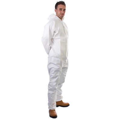 White Disp Coverall (XL) (Cat 3 Protection)