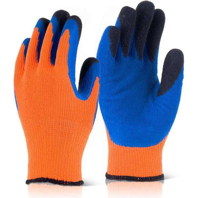 Orange & Blue Thermal Latex Palm Coated